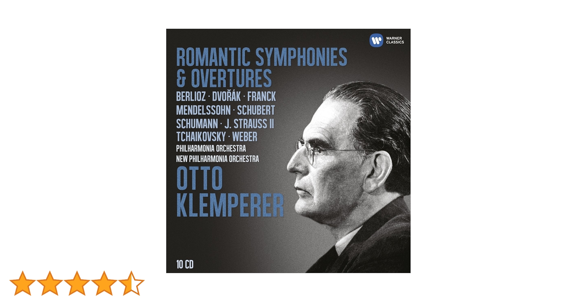 Romantic Symphonies ＆ overtures クレンペラー指揮 Amazon.co.jp: Otto Klemperer: Romantic Symphonies